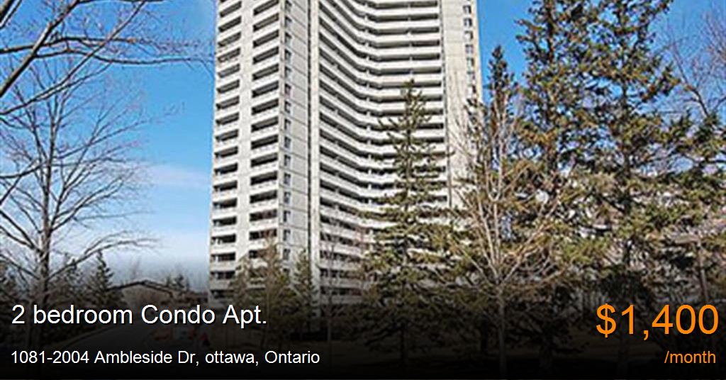 10812004 Ambleside Dr, ottawa Condo Apt. for Rent B61241
