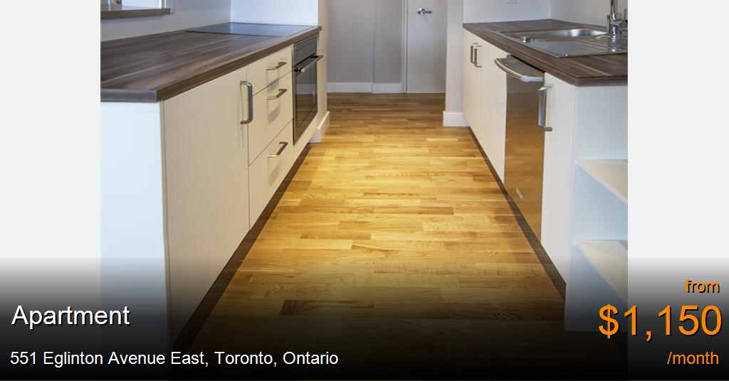 551 eglinton avenue east, toronto Apartment for Rent