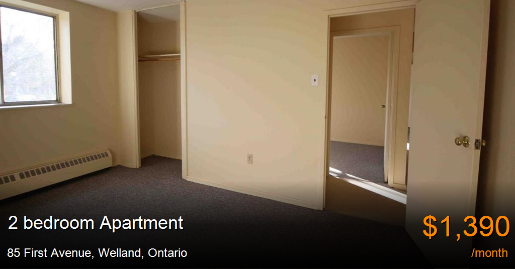 85 First Avenue, Welland Apartment for Rent