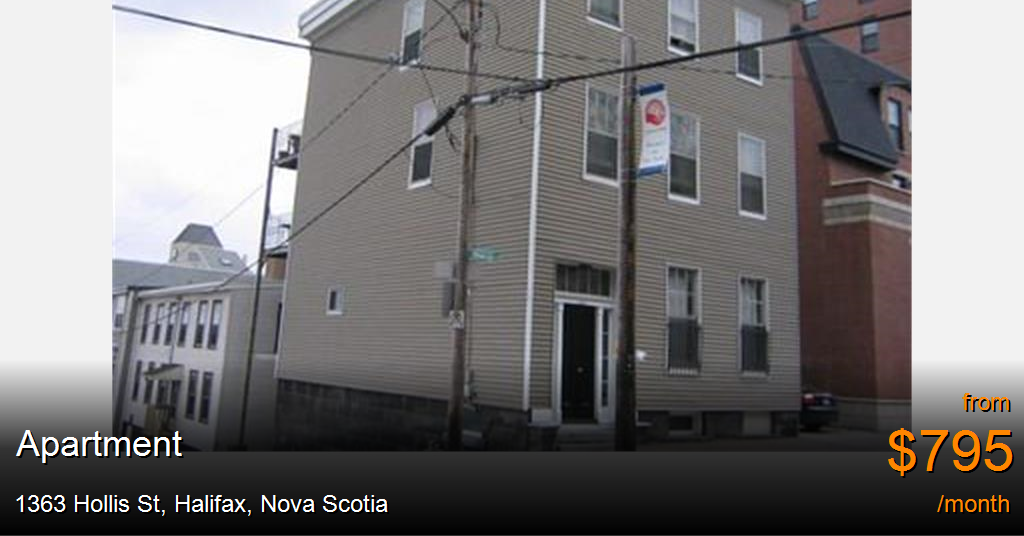 1363 hollis st, halifax Apartment for Rent