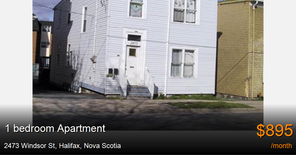 2473 windsor st, halifax Apartment for Rent
