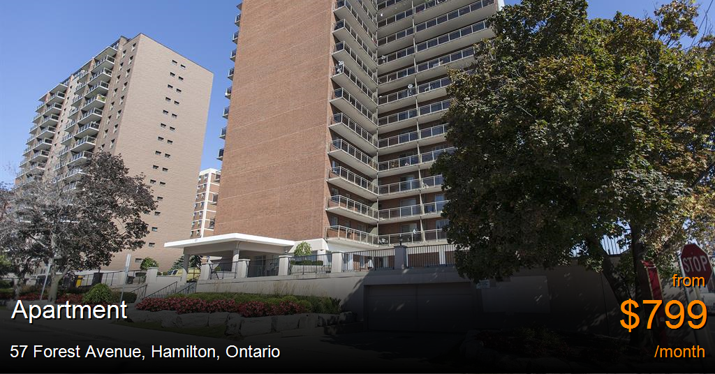 57 forest avenue, hamilton Apartment for Rent