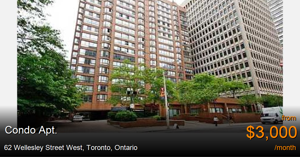 62 wellesley street west, toronto Condo Apt. for Rent