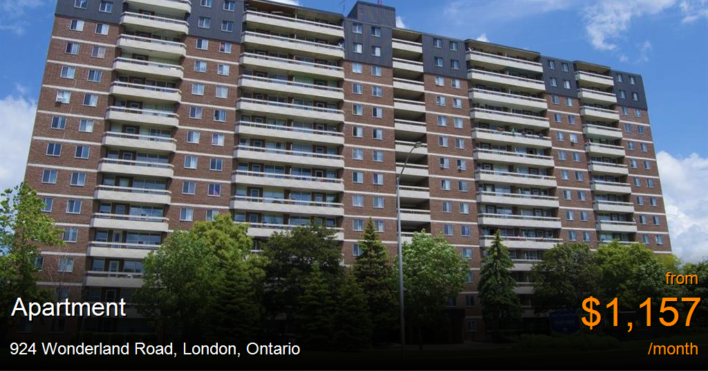 924 Wonderland Road, London Apartment for Rent