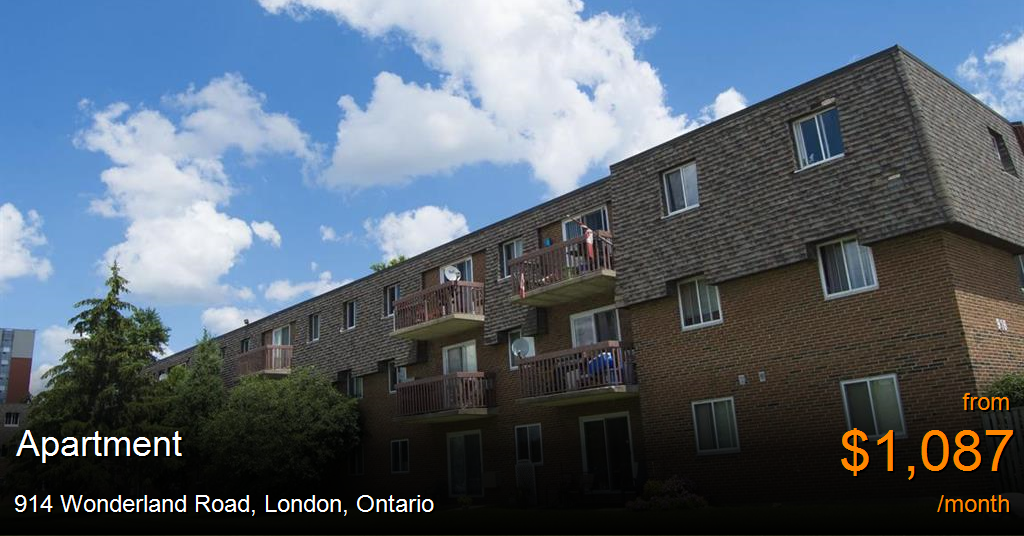 914 Wonderland Road, London Apartment for Rent