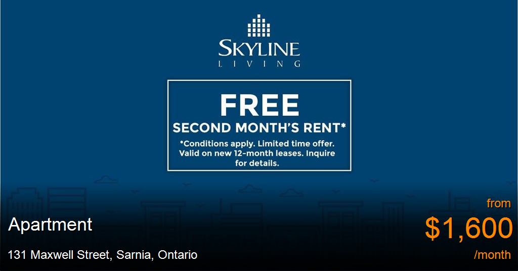 131 maxwell street, sarnia Apartment for Rent