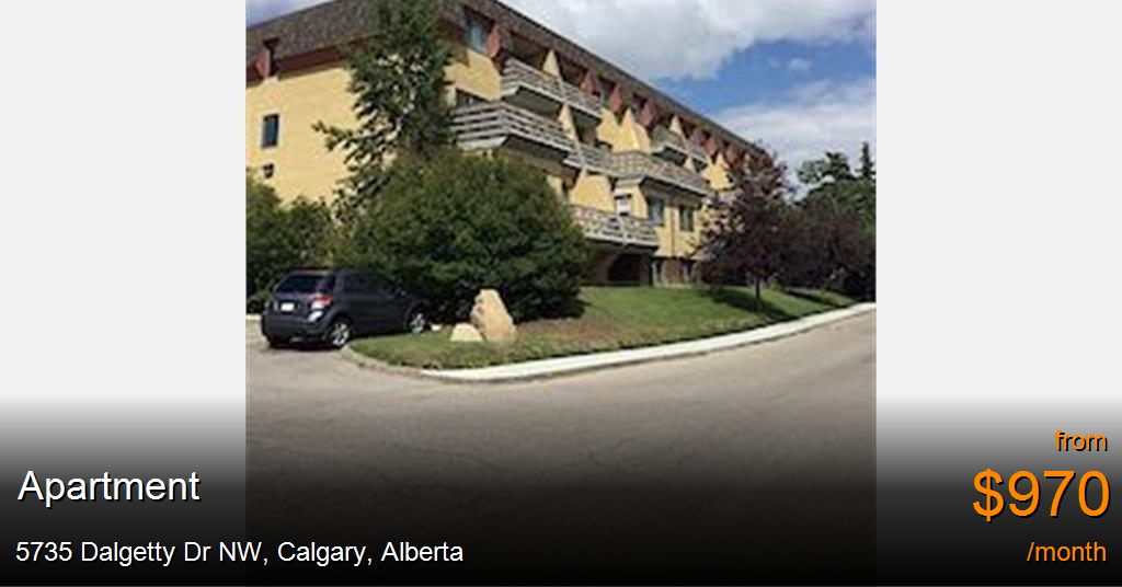 5735 dalgetty dr nw, calgary Apartment for Rent