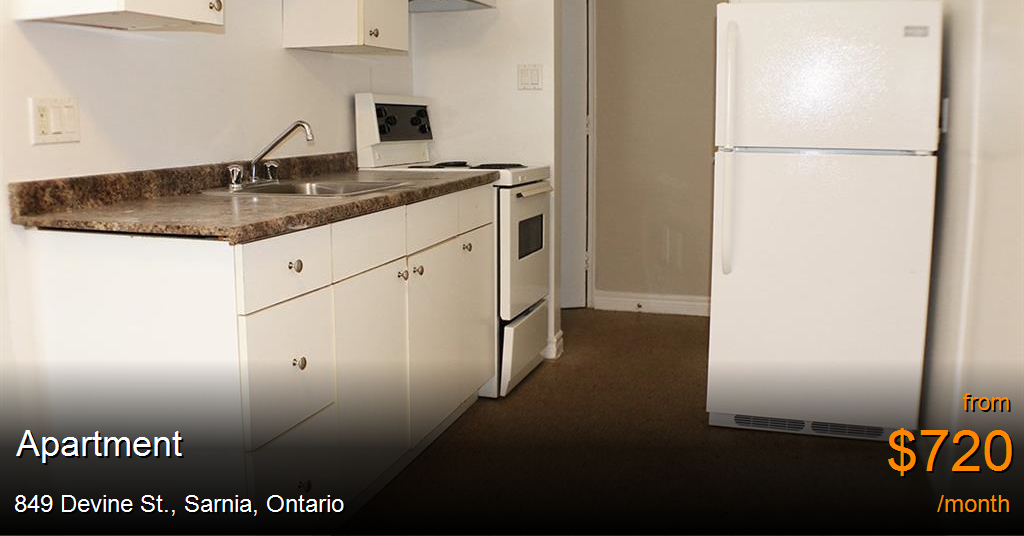 849 Devine St., Sarnia Apartment for Rent B71209