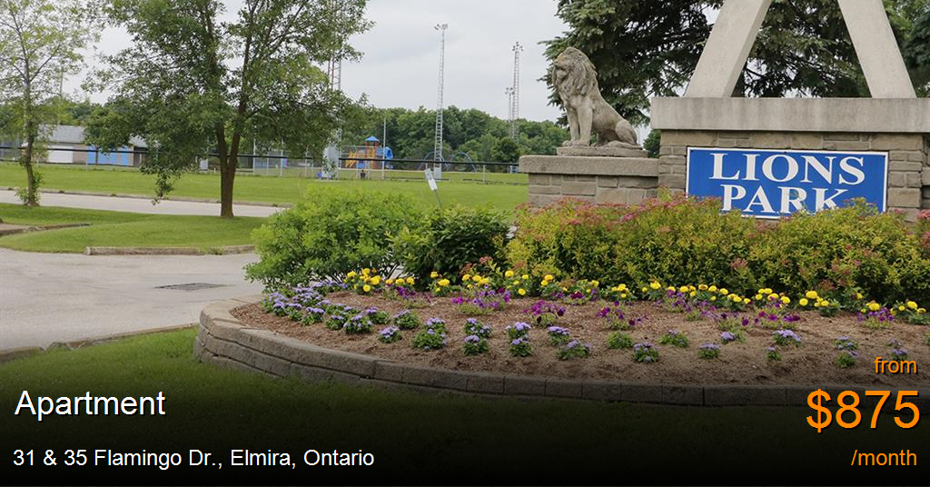 31 & 35 flamingo dr., elmira Apartment for Rent