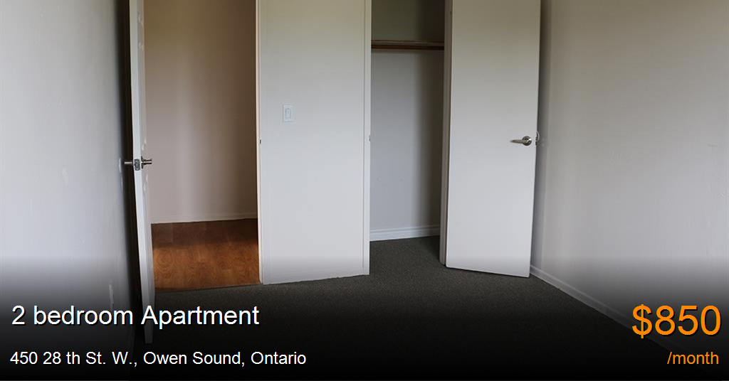 450 28 th st. w., owen sound Apartment for Rent
