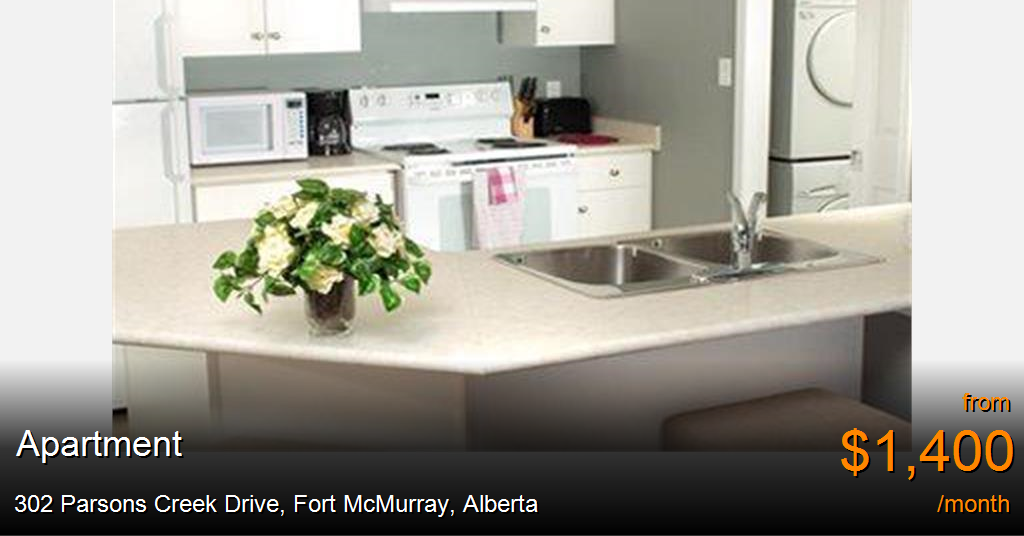 302 parsons creek drive, fort mcmurray Apartment for Rent