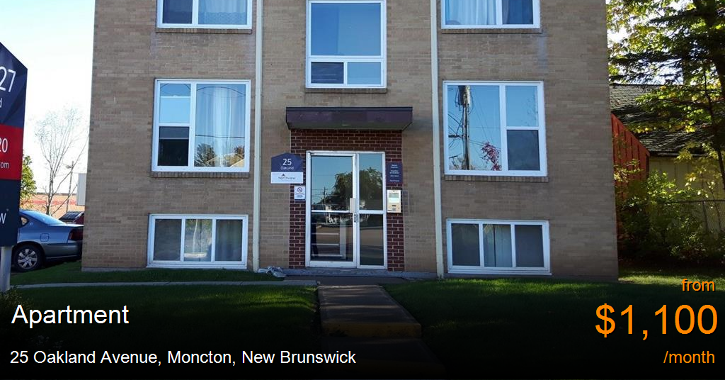 25 oakland avenue, moncton Apartment for Rent