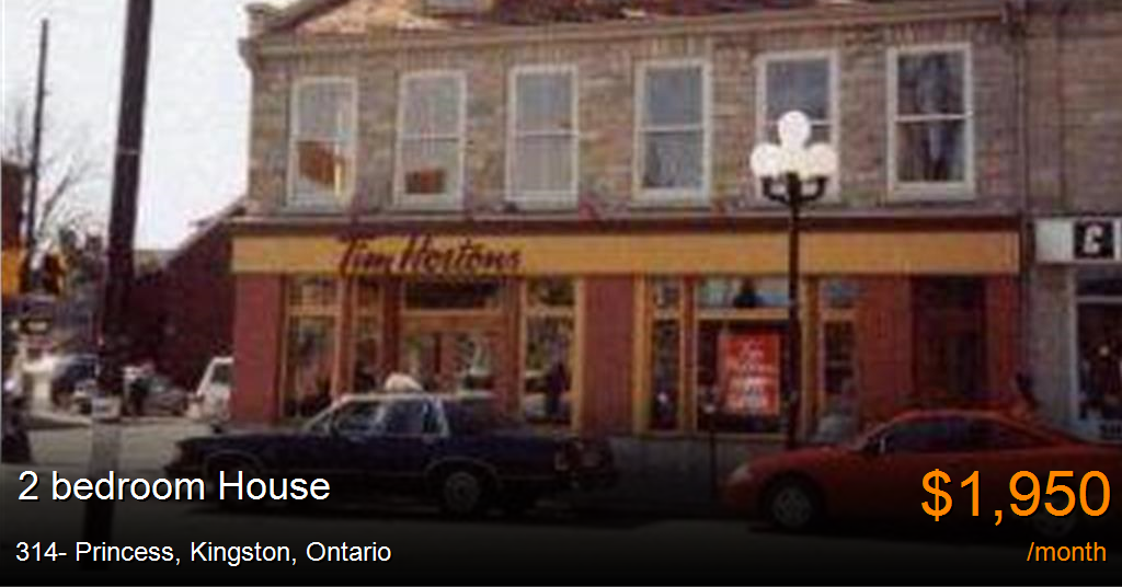 314 princess, kingston House for Rent