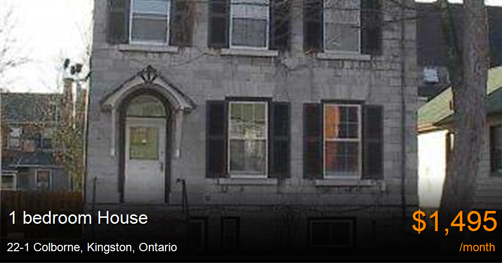 221 colborne, kingston House for Rent