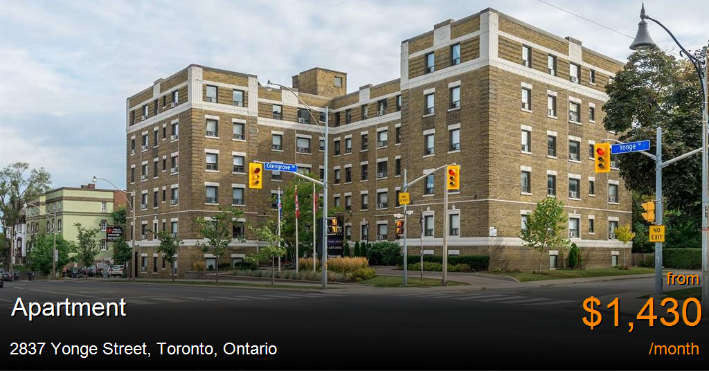 2837 Yonge Street, Toronto Apartment for Rent