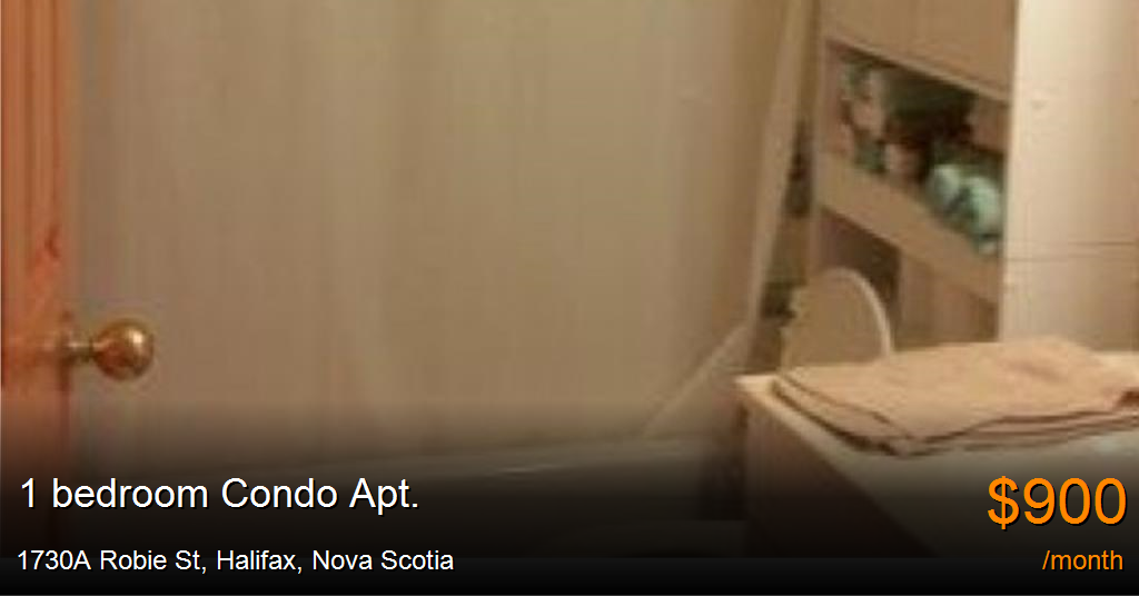 1730a robie st, halifax Condo Apt. for Rent