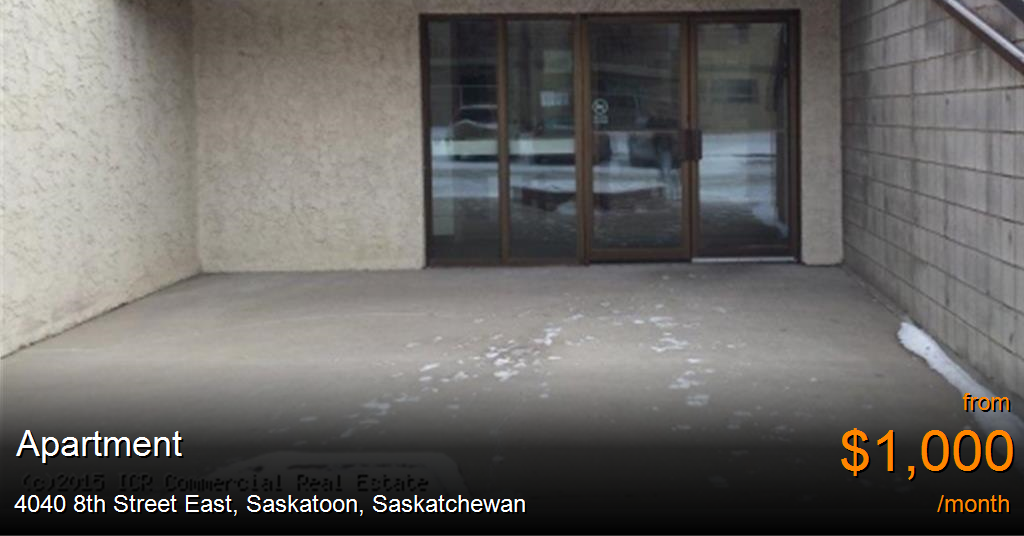 4040 8th street east, saskatoon Apartment for Rent