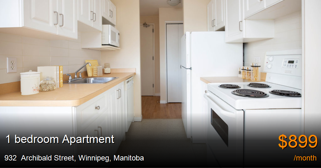 932 Archibald Street, Winnipeg Apartment for Rent