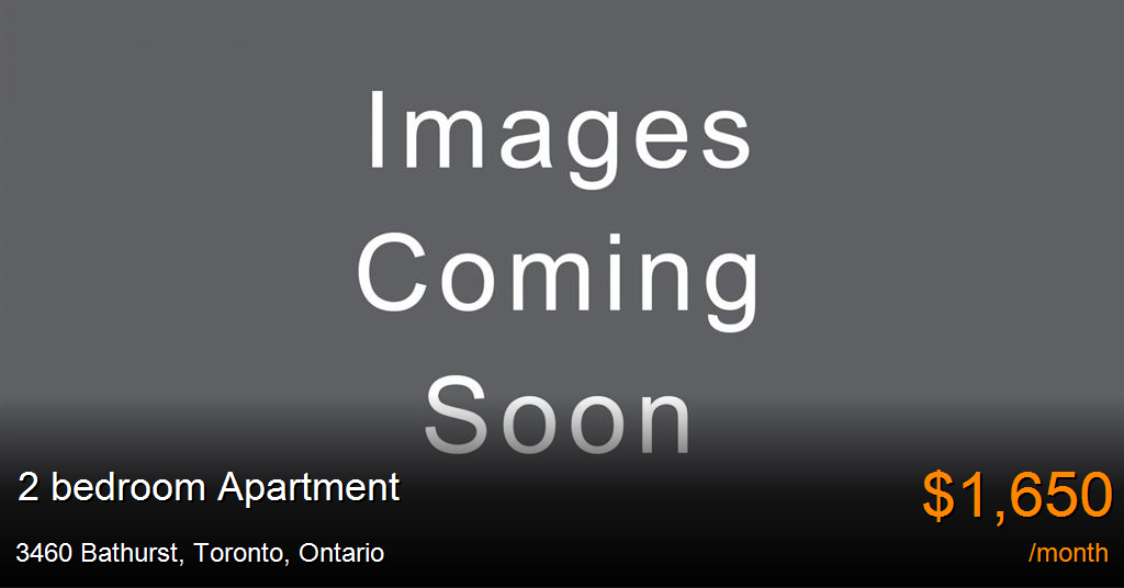 3460 bathurst, toronto Apartment for Rent