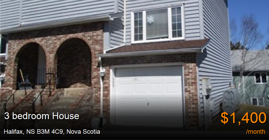 halifax, ns b3m 4c9 House for Rent