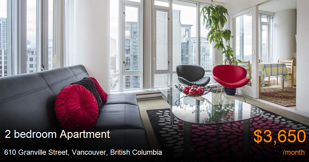 610 granville street, vancouver Apartment for Rent