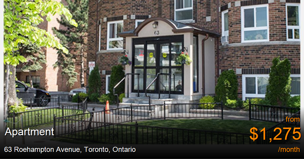 63 roehampton avenue, toronto Apartment for Rent