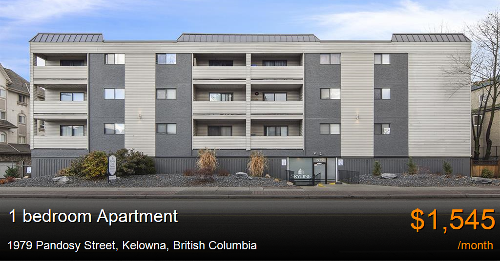 1979 Pandosy Street, Kelowna Apartment for Rent