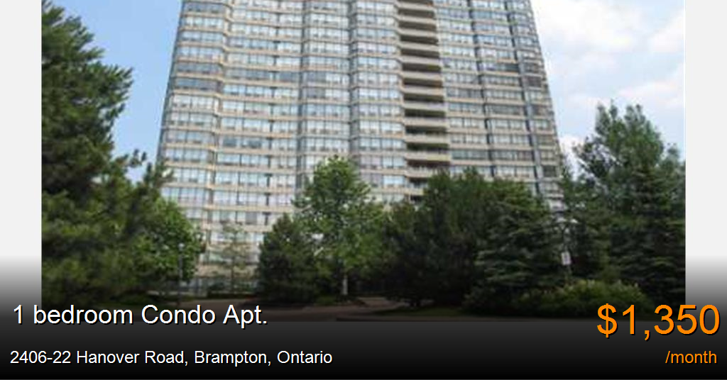 240622 hanover road, brampton Condo Apt. for Rent