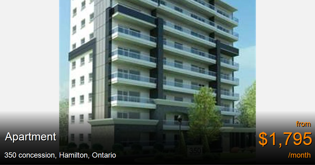 350 concession, hamilton Apartment for Rent