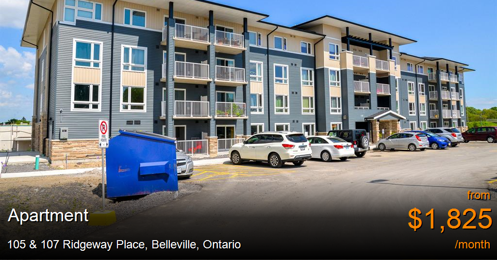 105 & 107 ridgeway place, belleville Apartment for Rent