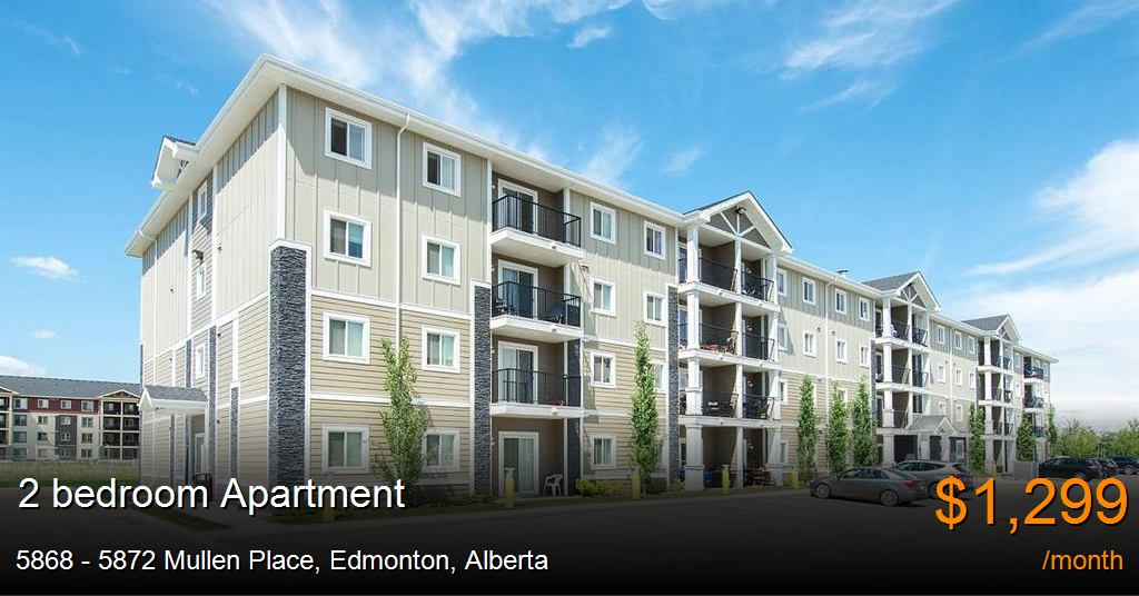 5868 5872 mullen place, edmonton Apartment for Rent