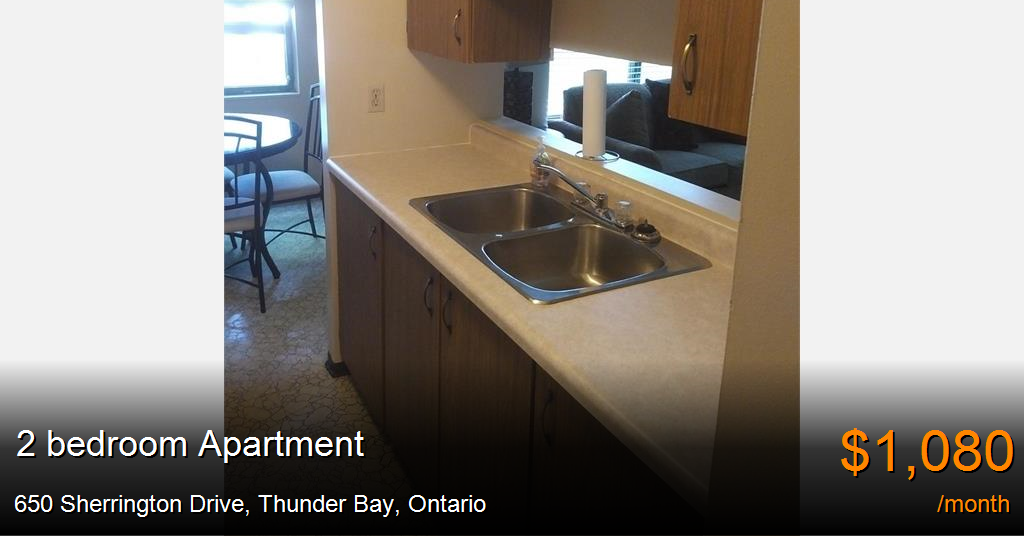 650 Sherrington Drive, Thunder Bay Apartment for Rent