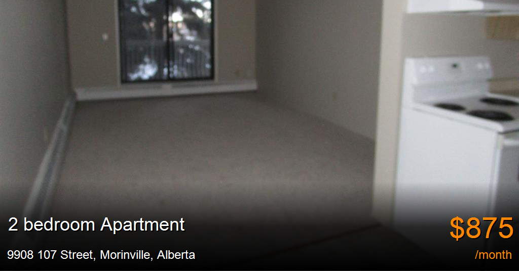 9908 107 street, morinville Apartment for Rent