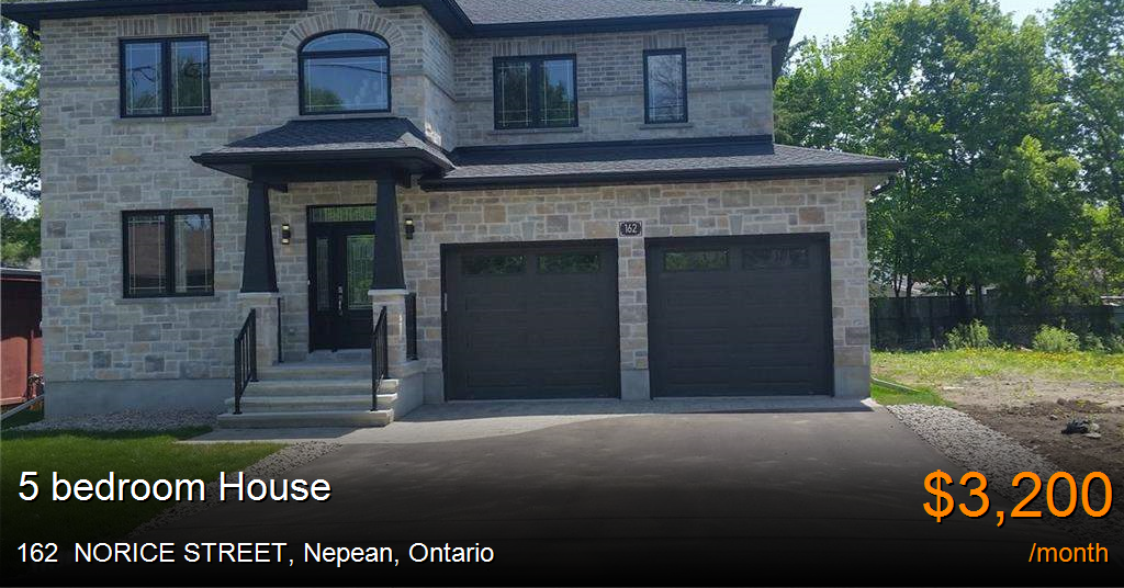 162 norice street, nepean House for Rent