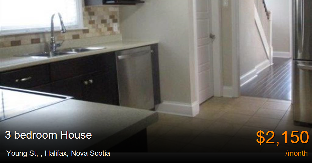 young st,, halifax House for Rent