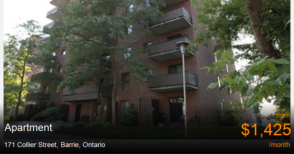 171 Collier Street, Barrie Apartment for Rent