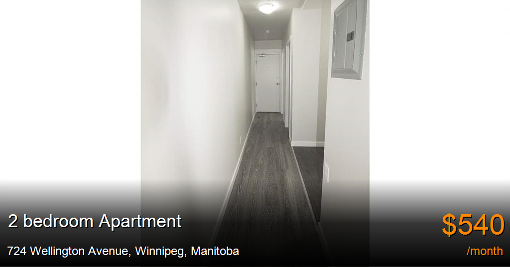 724 wellington avenue, winnipeg Apartment for Rent