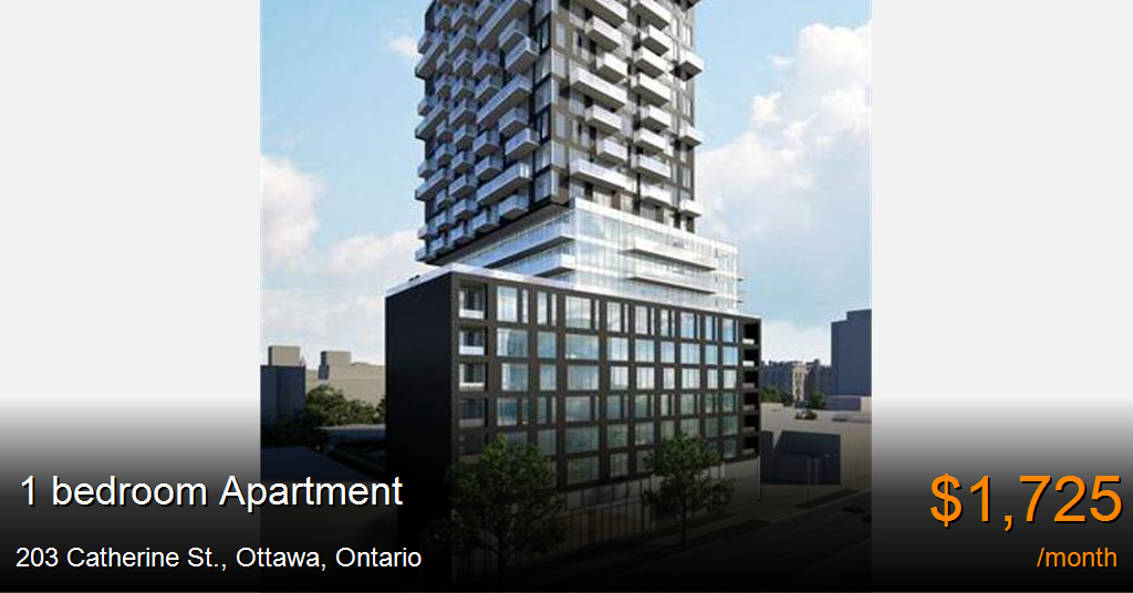 203 catherine st., ottawa Apartment for Rent