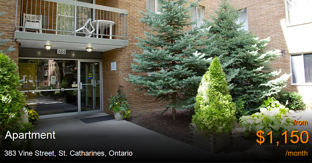 383 Vine Street, St. Catharines Apartment for Rent
