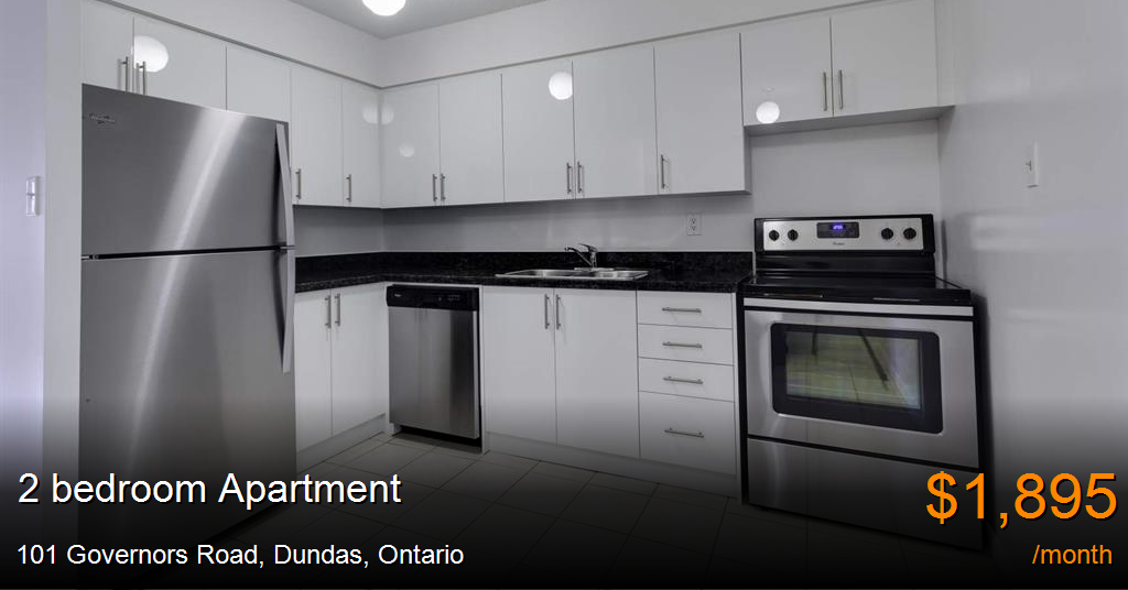 101 governors road, dundas Apartment for Rent