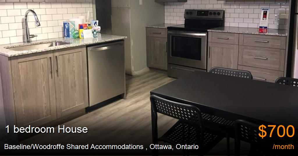 baseline/woodroffe shared ottawa House for Rent