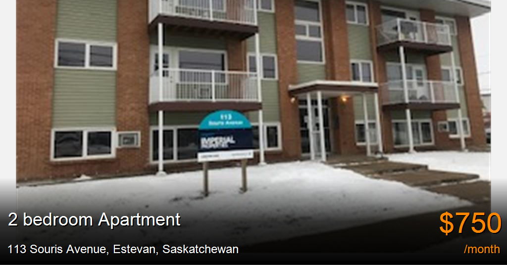 113 souris avenue, estevan Apartment for Rent