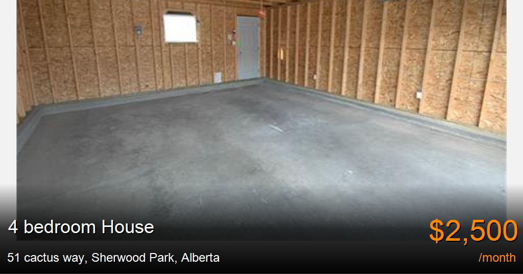 51 cactus way, sherwood park House for Rent