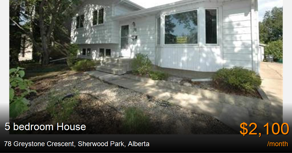78 greystone crescent, sherwood park House for Rent