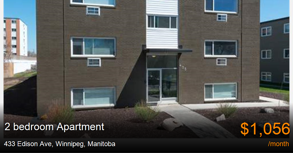 433 edison ave, winnipeg Apartment for Rent