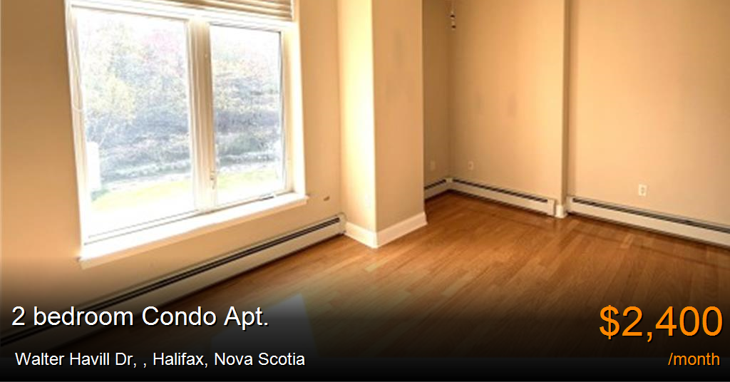 walter havill dr,, halifax Condo Apt. for Rent