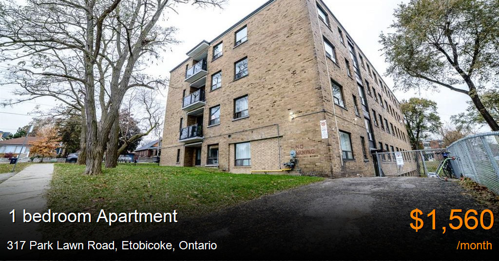 317 Park Lawn Road, Etobicoke Apartment for Rent