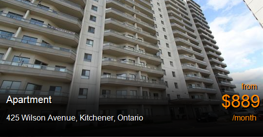 425 wilson avenue, kitchener - Apartment for Rent