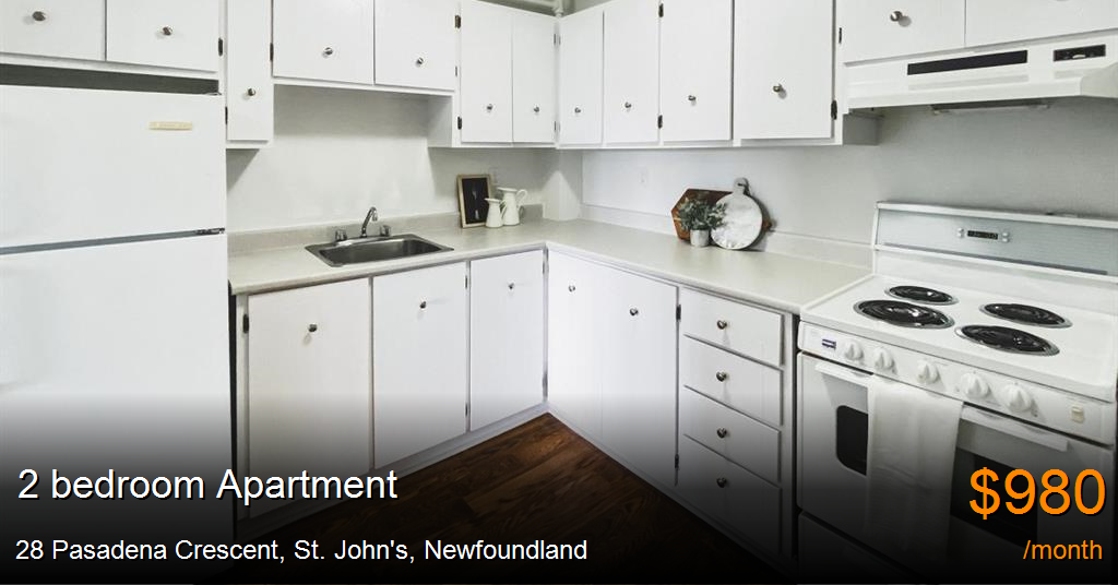 28 Pasadena Crescent, St. John's Apartment for Rent