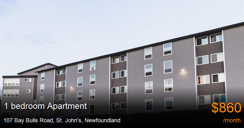107 Bay Bulls Road, St. John's Apartment for Rent